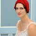 Rag Time - red cloche - made to order