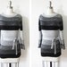 1970s silver striped sweater / 70s metallic sweater