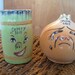 Vintage Anthropomorphic Shakers Onion Salt & Celery Salt 40s 50s
