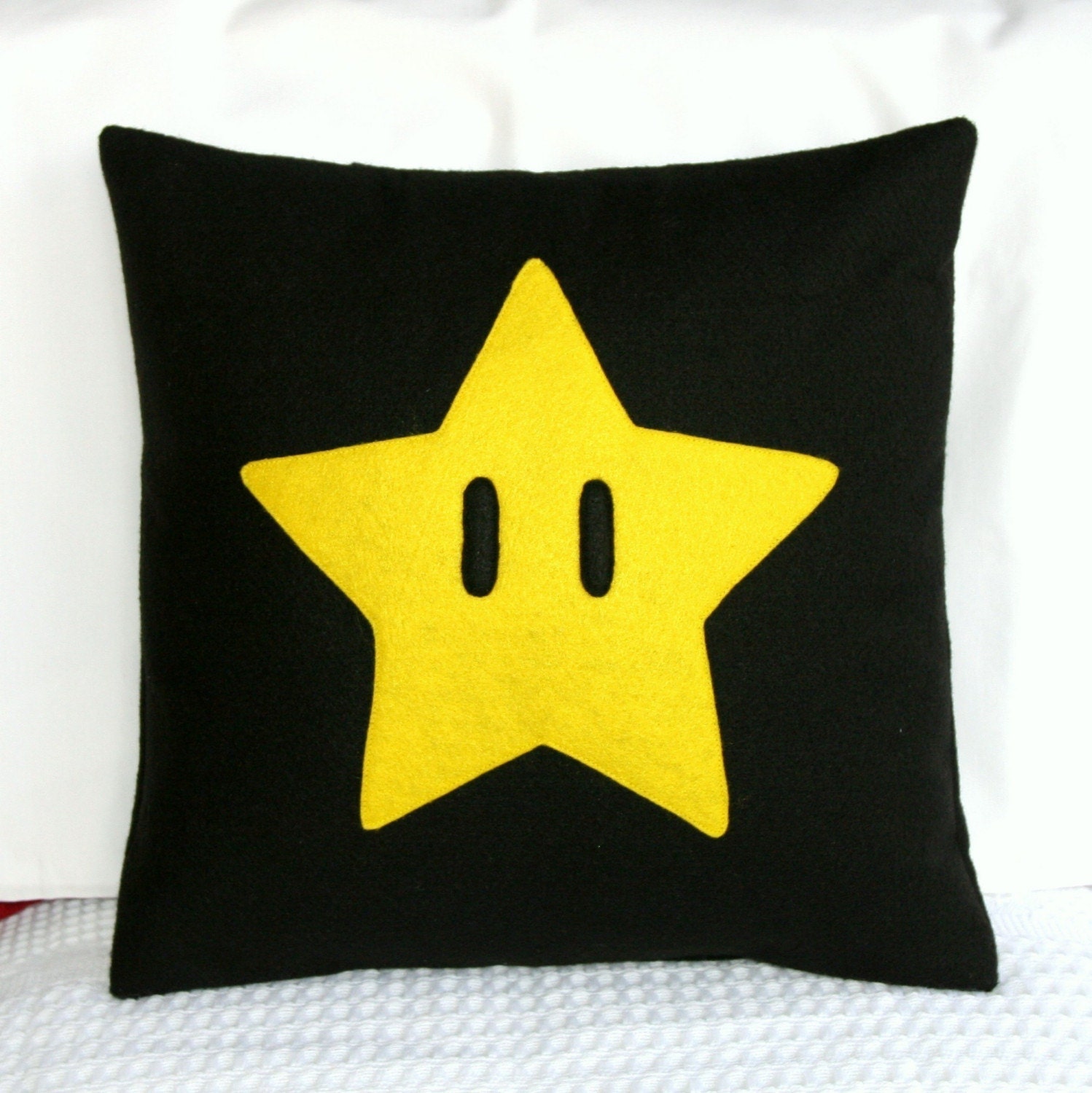 mario star pillow