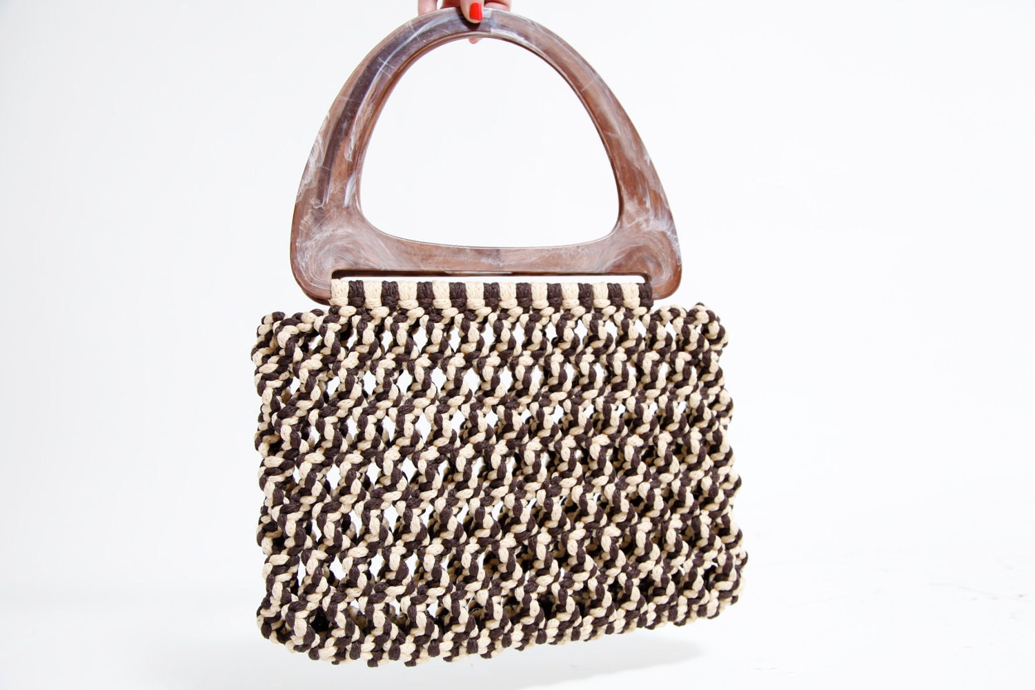 1970's Vintage Woven Purse
