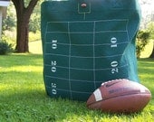 Football Tote Bag - Oversized Tote - Green - Stadium Bag - Football Field - Extra Large Bag