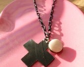 Recycled Vinyl LP Charm Necklace