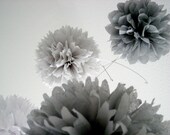 Sentimental Heart... tissue paper pom mobile // nursery decoration Il_170x135