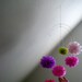 The Princess and the Pea ... tissue paper pom mobile // nursery decoration