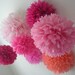 Pink, Indubitably 7 Piece Pom Kit