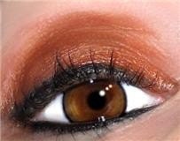 All Natural Mineral Cream Eyeshadow in TREASURE  a beautiful amber bronze  Acne Safe Makeup with Argan Oil
