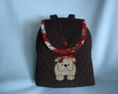 Child's Backpack in Puppy Love