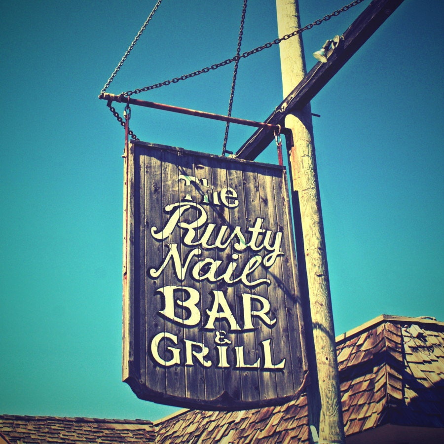 The Rusty Nail - 8x8 Fine Art Photography Print