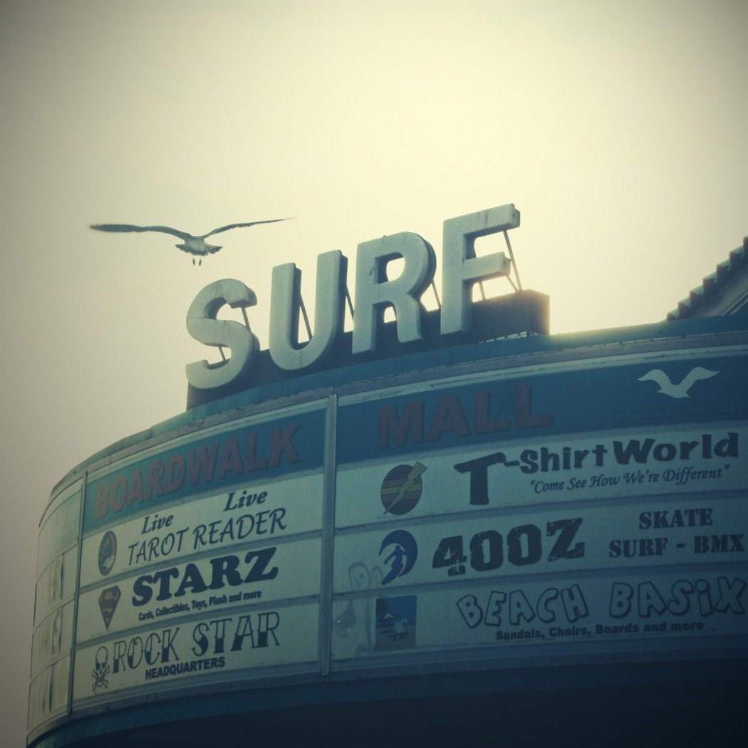 The Surf Mall - 8x8 Fine Art Photography Print