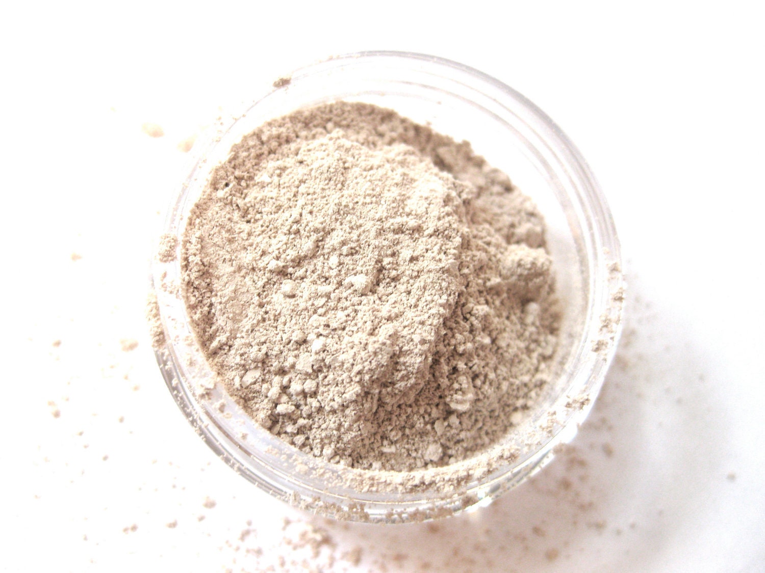Vanilla - Vegan Mineral Eye Highlighter / Eyeshadow - pale matte cream - Handcrafted Makeup