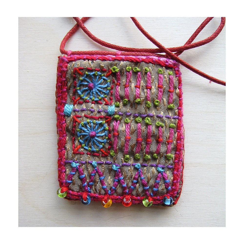 Gorgeous Hand Embroidered  Necklace