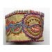 Hand Embroidered Multi-Colored Cuff