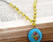 Cameo Hippie Chic Bohemian Necklace