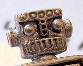 Robot Tie Tack Silver Plated Men's Accessories & Gifts Steampunk Style Original From Cosmic Firefly Las Vegas