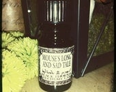 Mouse's Long and Sad Tale: Black Phoenix Alchemy Lab Alice in Wonderland Perfume Oil