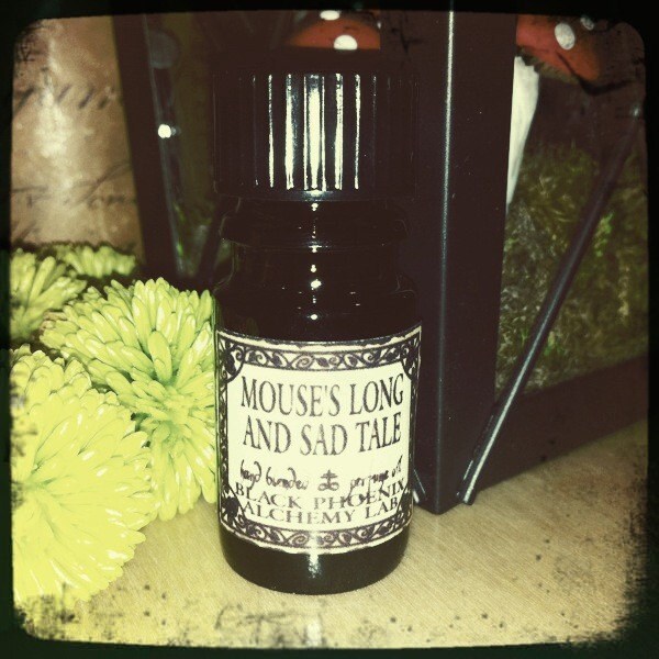 Mouse's Long and Sad Tale: Black Phoenix Alchemy Lab Alice in Wonderland Perfume Oil