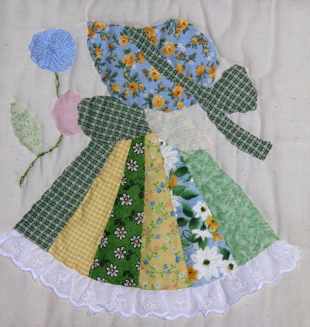 Fancy Sunbonnet Sue Quilt By JustGrannylyn On Etsy