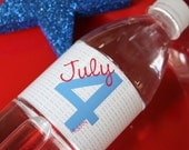 Printable Party Set (Invitation/Water Label/Sparkler)