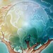 Earth Tree -  8 x 10 Tree of Life Art Print - Painting