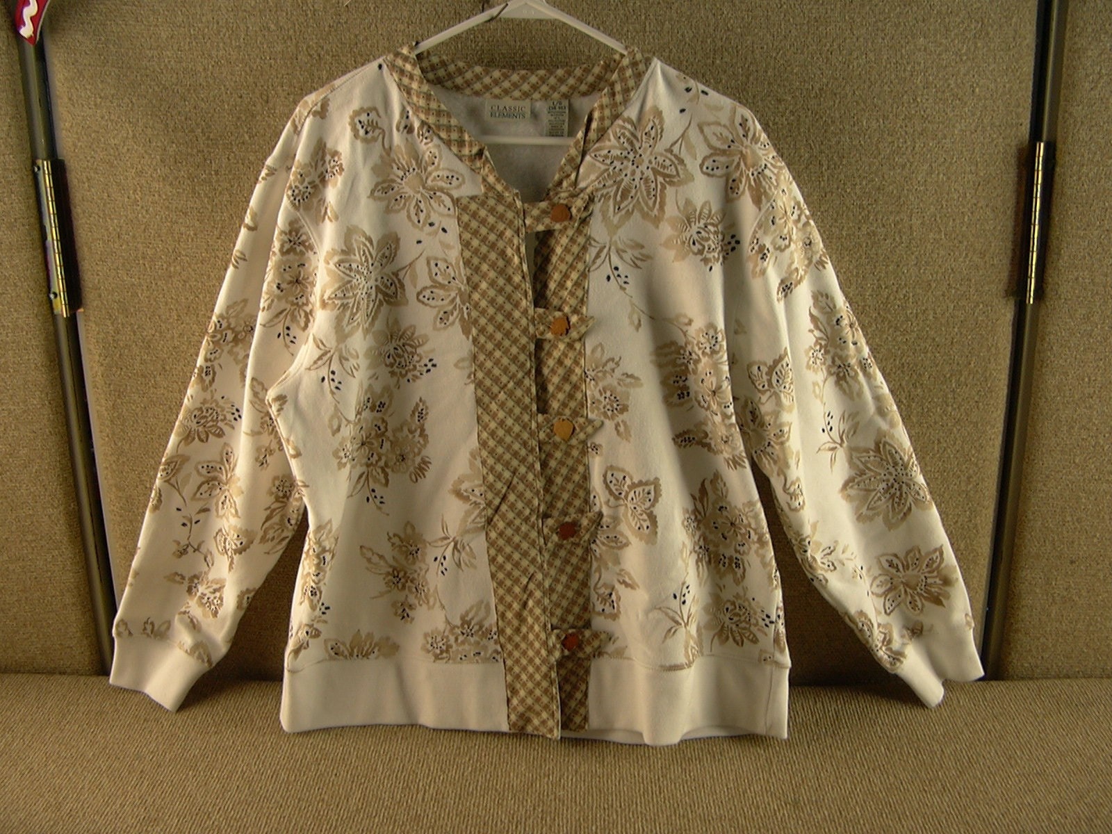 White Floral Jacket