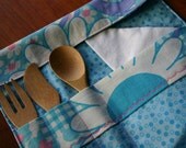 Flower Power Cutlery Wrap