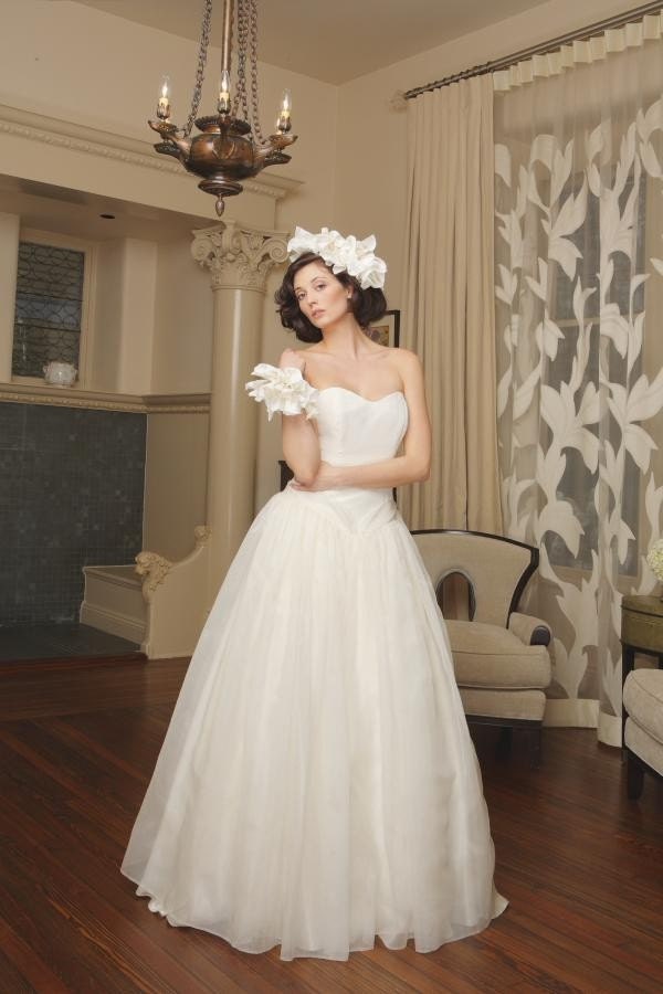Wedding Dress Couture Eco-friendly Silk Morgan Boszilkov ELIZABETH