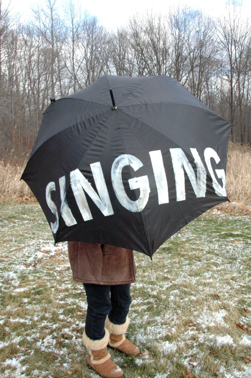 Singing In The Rain Umbrella