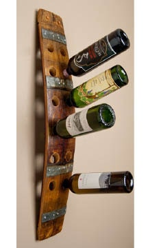 Napa Wine Barrel Wine Rack
