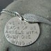 We Are Each of Us Angels with only One Wing Angel Quote Necklace