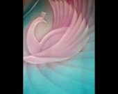 Silk Kimono Fabric Scarf/Wrap/Shawl..Peacock..Cherry Blossom..clutch available to match