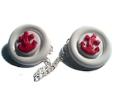 Red And White Anchor Sweater Clips