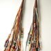 Vegan Tribal Feather Fringe Earrings