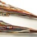 Vegan Tribal Feather Fringe Earrings