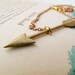 Cupid's Arrow Necklace in GOLD - LAST ONE