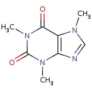 Caffeine Molecule Art Embroidery - In Hoop - Caffeine Fix