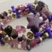 Custom MADE TO ORDER Reiki Charged Memory Wire Paper Bead Bracelet One of a Kind (Free Shipping)