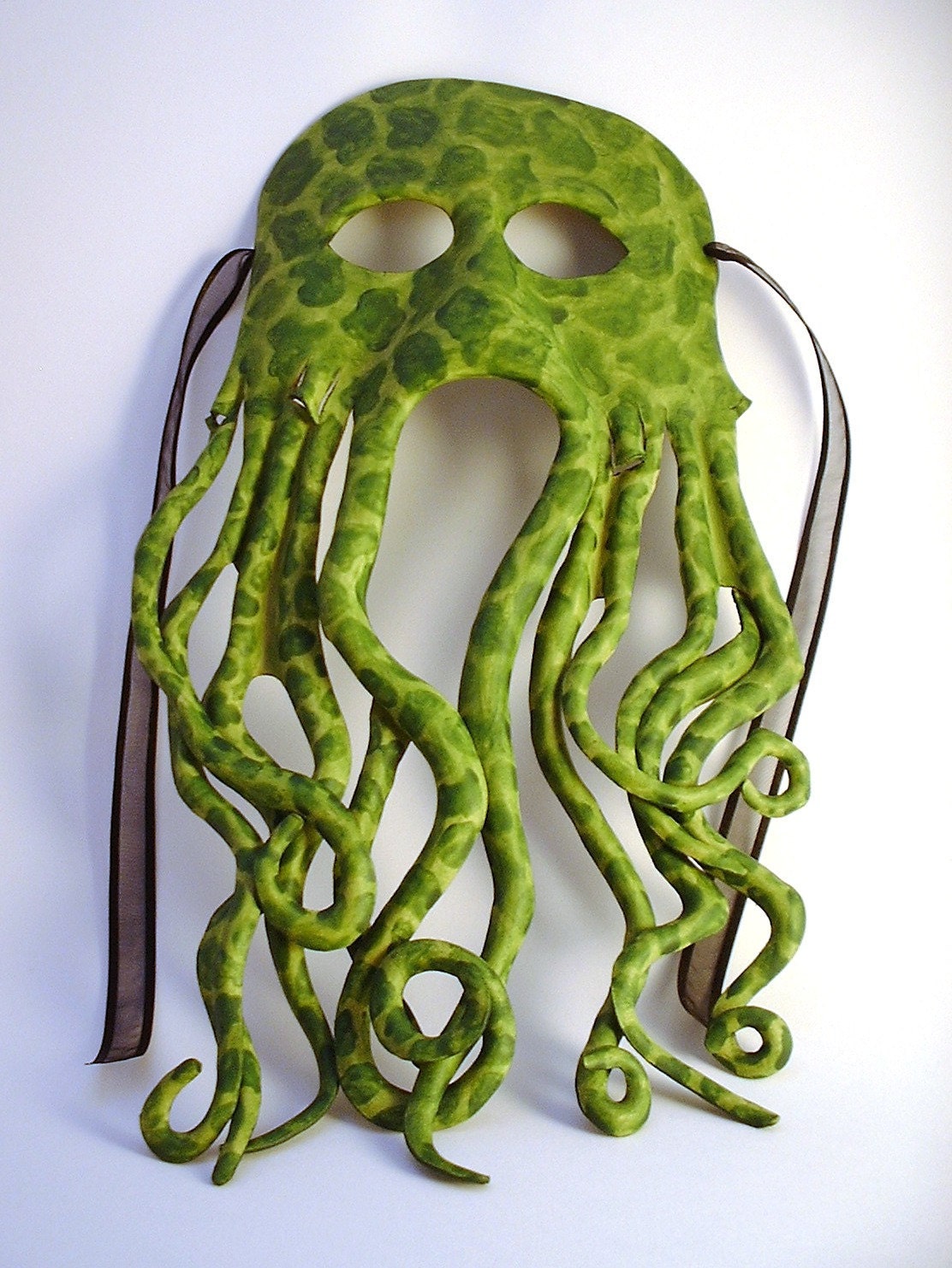Leather Cthulu mask