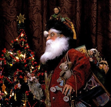 Father Christmas - Blank inside Christmas Card