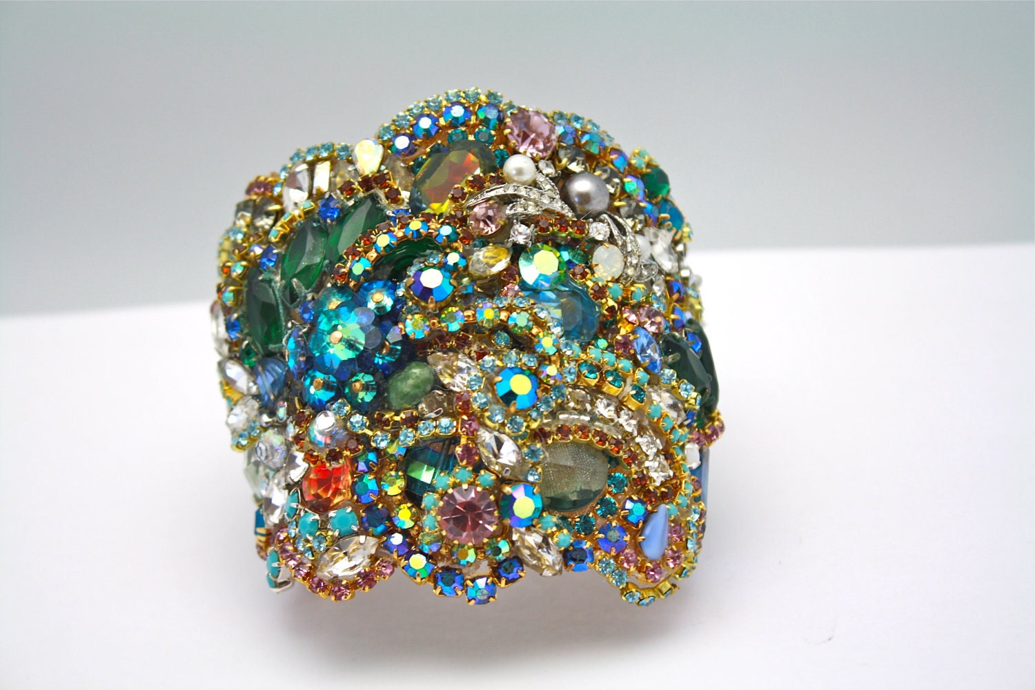 Doloris Petunia One of a Kind Custom Cuff - Sold Out