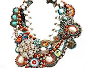 Custom One of a Kind Tribal Statement Necklace- Sold Out (as featured in the Wall Street Journal)