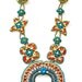 Statement Squash Blossom Necklace with Vintage and Swarovski Detail - Sold Out