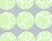 Wedding Green Floral Bursts Envelope Seals Stickers (12)