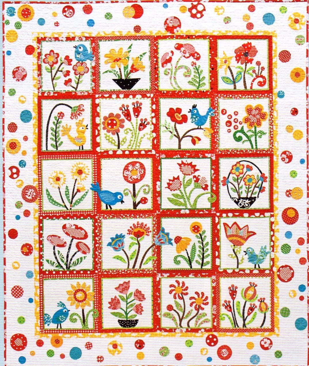 My Whimsical Quilt Garden Pattern from Piece O Cake Designs