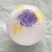 Bath Bomb Lilac Blossoms One Bubble Bomb Handmade Moisturizing Bath Bomb