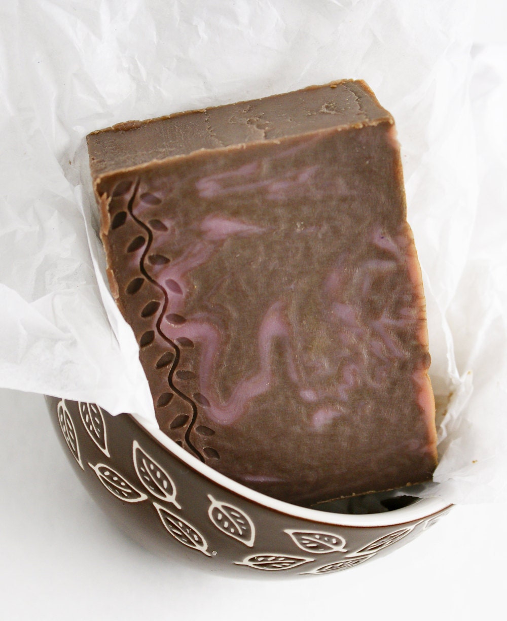 Vanilla Fig Soap One Handmade Cold Process Soap With Shea Butter 4 to 5 Ounce Body Bar