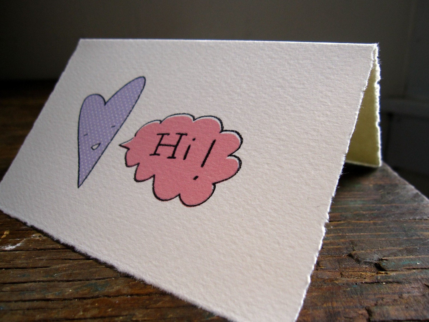 Hi Heart - Set of 12 cards