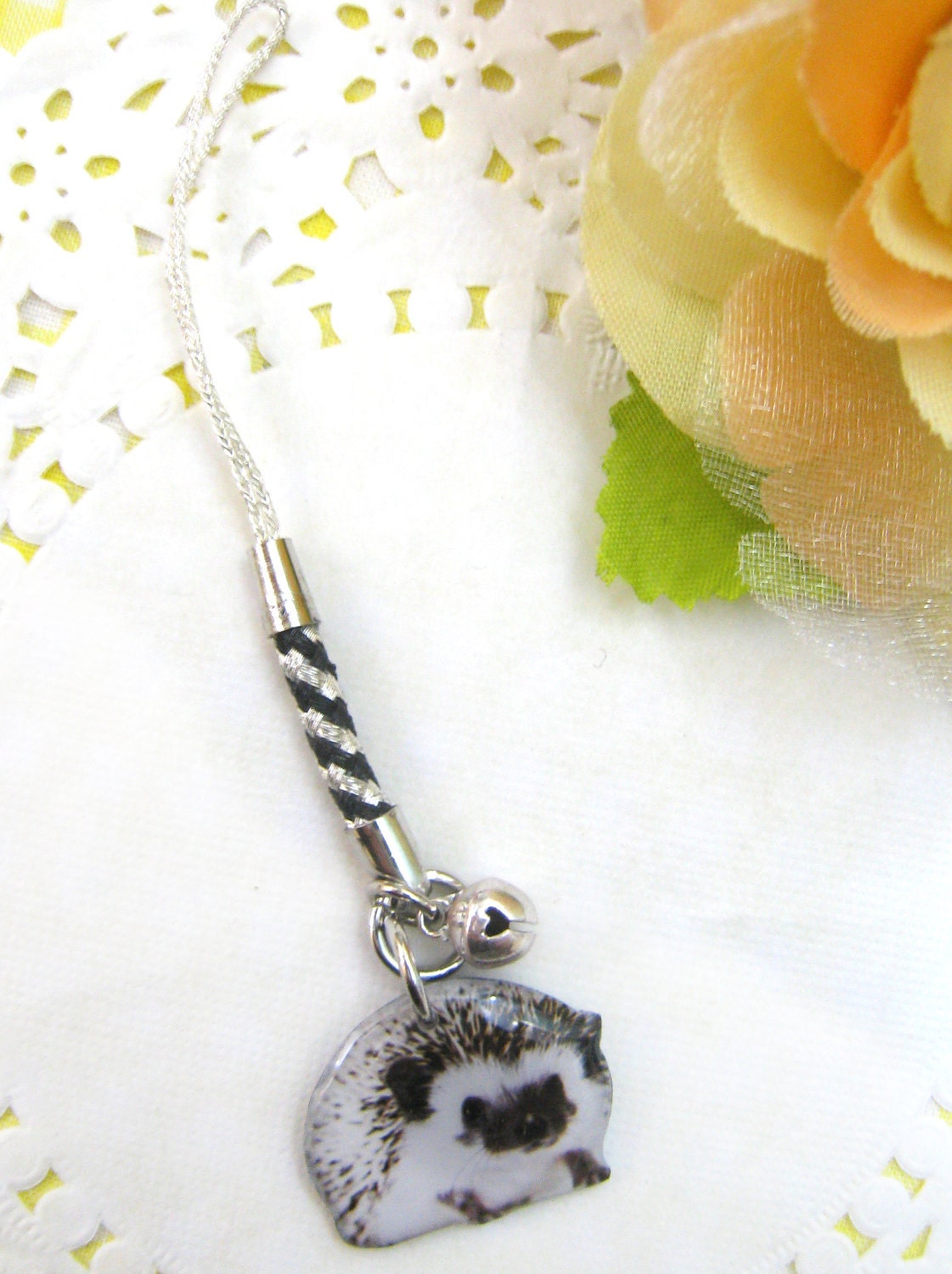 Little Hedgehog Phonestrap- A034-P H1