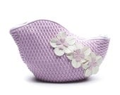 Retro Bathing Cap Bag lilac