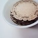 doily coasters - wood coasters - home & living
